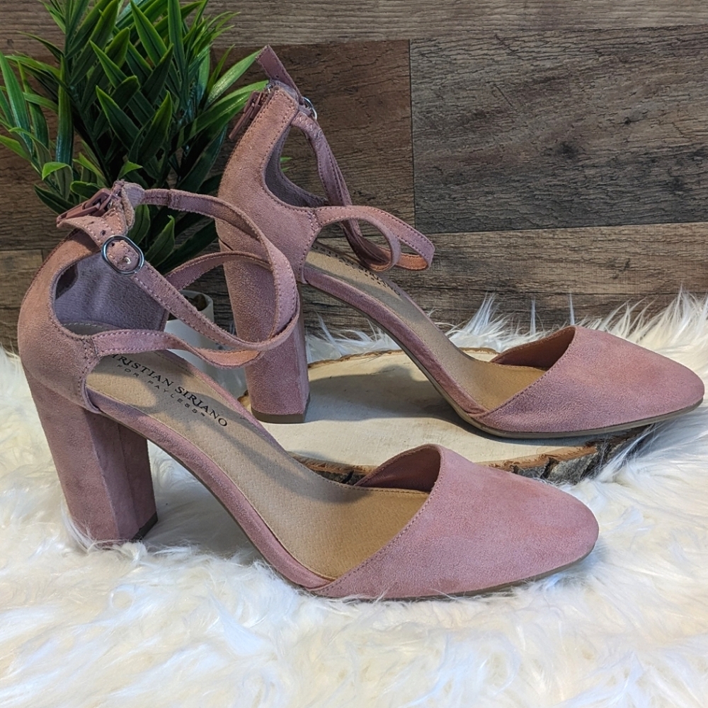 Christian Siriano Dusty Pink Heels